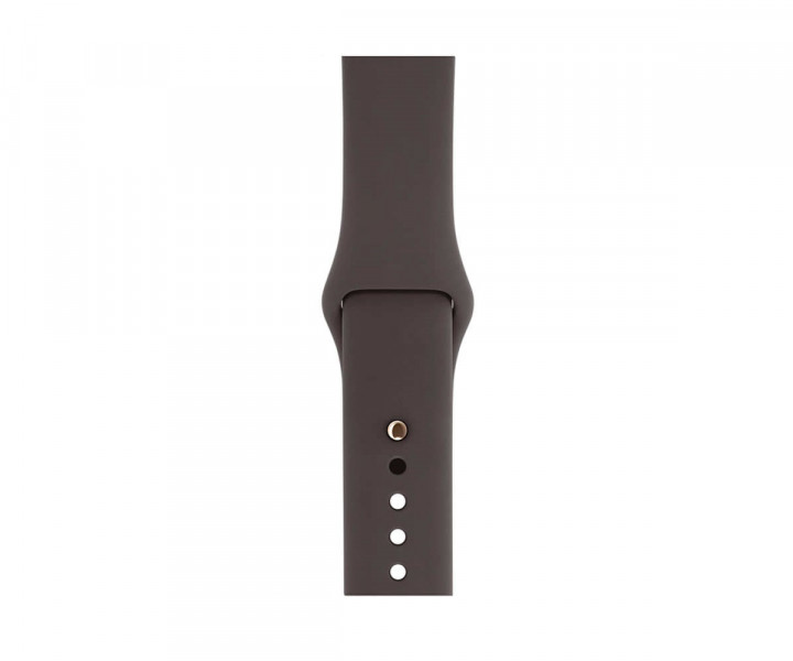 Apple Watch Series 2 42mm Gold Aluminum Case with Cocoa Sport Band (MNPN2)